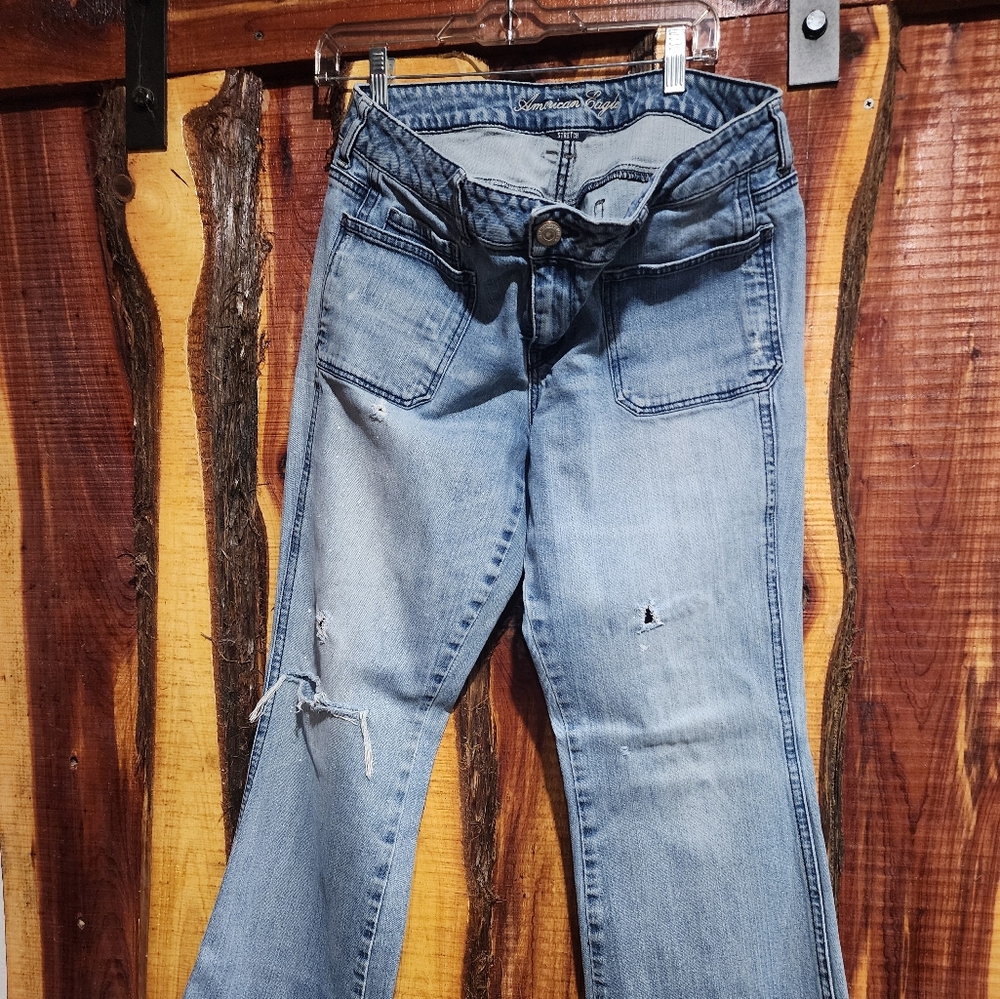 American Eagle stretch size 14
